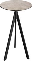 Essentials Infinity Tripod Statafel Zwart Frame + Moonstone HPL 70 cm - 140041370