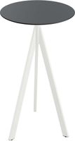 Essentials Infinity Tripod Statafel Wit Frame + Zwart HPL 70 cm - 140051070