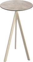 Essentials Infinity Tripod Statafel Zand Frame + Moonstone HPL 70 cm - 140061370