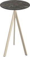 Essentials Infinity Tripod Statafel Zand Frame + Galaxy Marble HPL 70 cm - 140061570