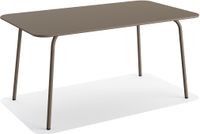 Essentials Shine Tuintafel Staal Rechthoek Cappuccino - 20601