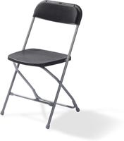 Opklapstoel Budget - Grijs/Zwart - VEBA 50110