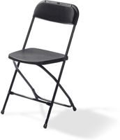 Opklapstoel Budget - Zwart/Zwart - VEBA 50160