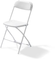 Opklapstoel Budget - Wit/Wit - VEBA 50170