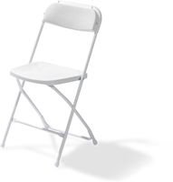 Opklapstoel Budget - Wit/Wit - VEBA 50170