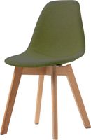 Feros 505F159552 Keeve - Stoel met stapelbaar frame - Gestoffeerde kuip