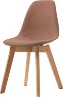 Feros 505F159582 Keeve - Stoel met stapelbaar frame - Gestoffeerde kuip