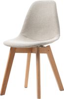Feros 505F159592 Keeve - Stoel met stapelbaar frame - Gestoffeerde kuip