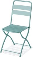 Essentials Breeze Bistro Klapstoel Metaal Blauw - 50824