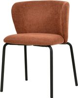 Essentials Break Stapelbare Stoel Gestoffeerd Bruin Rood - 51013