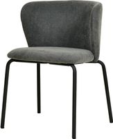 Essentials Break Stapelbare Stoel Gestoffeerd Donkergrijs - 51014