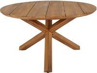 531681 Mola - Ronde eettafel van teak hout hout