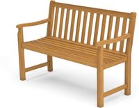 571682 Stockholm - Tuinbank van teak hout 120 cm