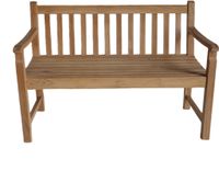 571682 Stockholm - Tuinbank van teak hout 120 cm