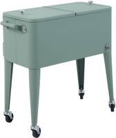 Essentials Icy Koelbox met Wieltjes Groen - 91351