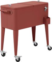 Essentials Icy Koelbox met Wieltjes Terracotta - 91371