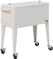 Essentials Icy Koelbox met Wieltjes Beige - 91391