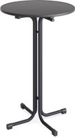 Statafel berlin Antraciet punti Ø 70 cm - p15370 - veba P15370