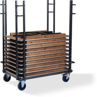 Eettafel Event Rechthoekig Trolley - VEBA T90700