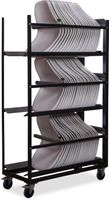Essentials Keeve Zitting Trolley, voor 60 Zittingen, 53,5x120,5x195cm (LxBxH), T92010