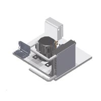 Mastro Ingesloten Luchtgekoelde Condenseerunit Voor Gekoelde Werkbanken 3/4 Deuren, Max. 5 Mt. | 10199073/F