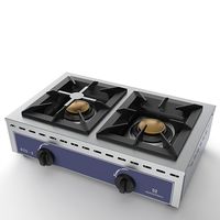 Gas Hob With 2 Burners Each 7 KW (LPG) - 2126U