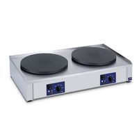 Electric Crêpes Machine, 2x ø 400 Mm - 2233X