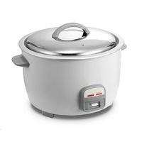 Electric Rice Cooker, Enamelled, 13 Litres (cooked Rice), Ristormarkt 4053