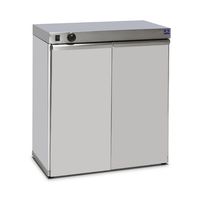Heated Cupboard With 2 Hinged Doors For 120 Plates of ø 350 Mm - 5001X