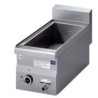 Bain Marie, Elektrisch, Tafelmodel, Aftapkraan, 1x 1/2 + 1x 1/4 GN, Mastro 6030BME