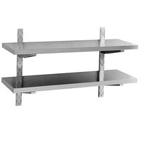 Mastro Dubbele Muurplank | 80x40cm | Met Ophangsysteem | 8531G