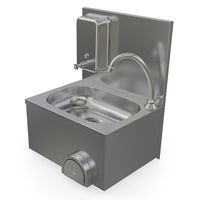 Wall-Mounted Handwash Basin Knee Operated With Soap Dispenser - Mastro 9029B