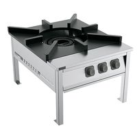 Gas Stock Pot Cooker With 1 Ring Burner 32 Kw (LPG) - AHB0012