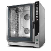 Electric Convection Oven 10x GN 1/1 - 60x40 cm With Direct Injection and Self Cleaning System - AIB0072