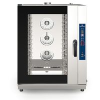 Gas Combi Steamer With Direct Injection and Automatic Cleaning System - 10x GN 1/1 Or 600x400 mm - AIC0106