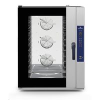 Electric Combi Steamer With Direct Injection and Automatic Cleaning System, 10x GN 1/1 Or 600x400 Mm - AIC0151