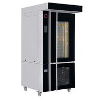 Electric Rotary Convection Oven 10x 40x60 With Steam and Proofing Cabinet Touch Digital Control - AIF0067
