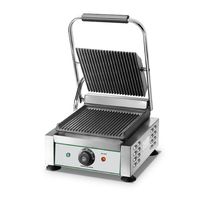 Contact Grill With 1 Cast Iron Plate, Grooved/grooved, 230x240 Mm - AJA0044