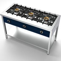 Pancake Cooker 3 Burners Each 8 KW - AOZ0023