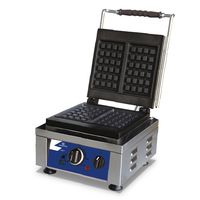 Mastro Wafelmaker Met 1 Plaat | Brusselse Wafels | Vaste Platen | AQZ0001/E