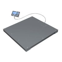 BFC600K1SM Floor scale, weighing range maximum 600 kg, readout 200 g