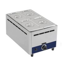 Bain-Marie, Gas, Tafelmodel, Aftapkraan, 1x 1/1 GN, Mastro BM11G