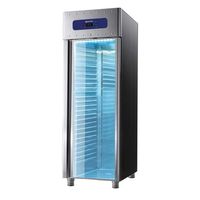 Freezer 700 Liter Made of Stainless Steel With Glass Door - GN 2/1 - -10°/-22°C - 85 mm Insulation - BMB0200G