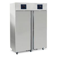 Refrigerator 700+700 Litres In Stainless Steel With 2 Temperatures GN2/1, -2°/+8°C|-10°/-22°C - WiF - Virtus BMC0015/FN