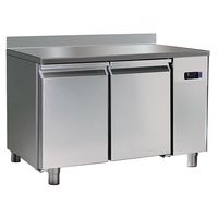 Refrigerated Counter With 2 Doors GN1/1 And Upstand For Remote Cooling, -2°/+8°C - WiFi - Virtus BNA0053/FN