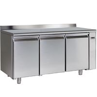Refrigerated Counter With 3 Doors GN1/1 And Upstand For Remote Cooling, -2°/+8°C - WiFi - Virtus BNA0055/FN
