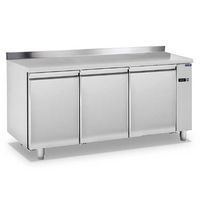 Refrigerated Counter 3 Doors GN 1/1 With Upstand For Remote Cooling, -2°/+8°C - BNA0153