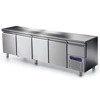 Refrigerated Counter 4 Doors GN 1/1 With Refrigerated Drawer - -2°/+8°C - BNA0206