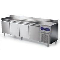 Refrigerated Counter 4 Doors GN 1/1 With Upstand - -2°/+8°C - BNA0215