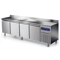 Freezer Counter 4 Doors GN 1/1 With Upstand - -10°/-20°C - BNB0207